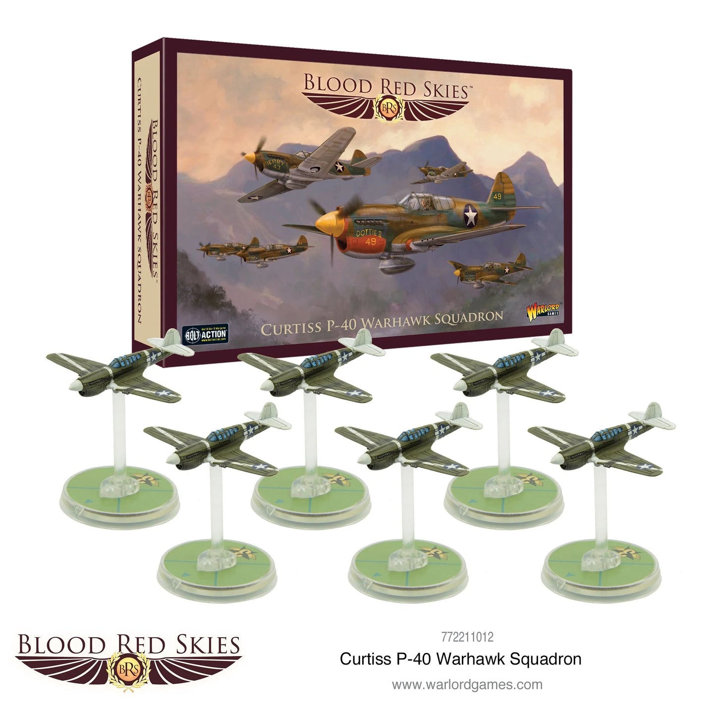 Blood Red Skies P-40 Warhawk squadron