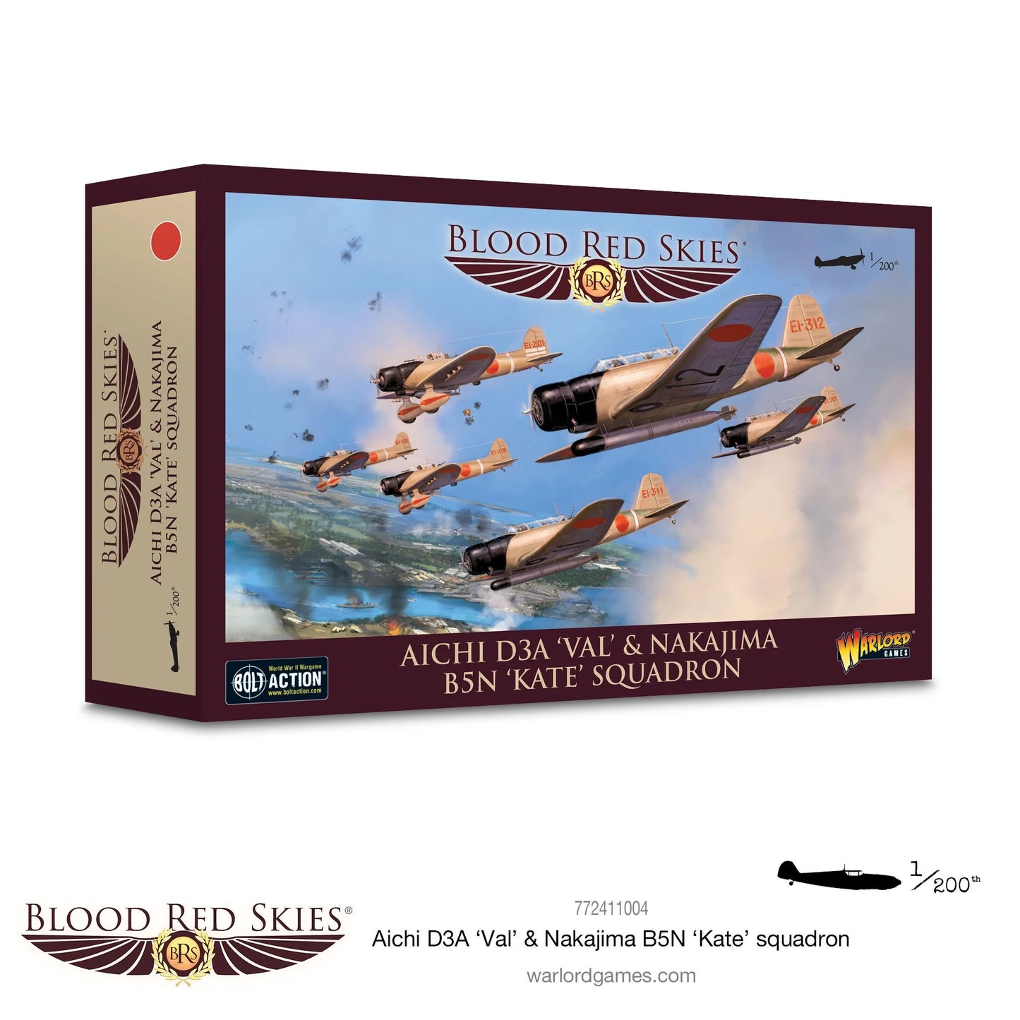 Blood Red Skies Aichi D3A 'Val' & Nakajima B5N 'Kate' squadron