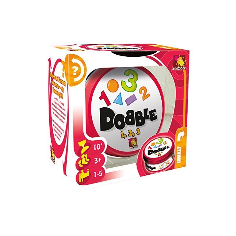 Dobble Formas y Números - Juego de Rapidez Visual