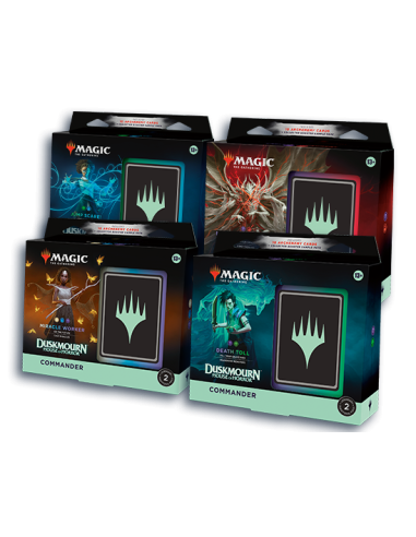 MTG [SP] Duskmourn: House of Horrors - Commander (Español) x 4