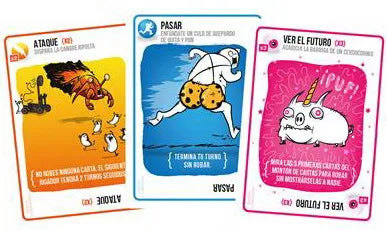 Exploding Kittens Edición 2 Jugadores - Juego de Cartas