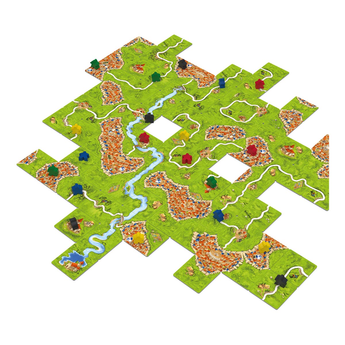 Carcassonne Básico (2da Edición) - Juego de Mesa