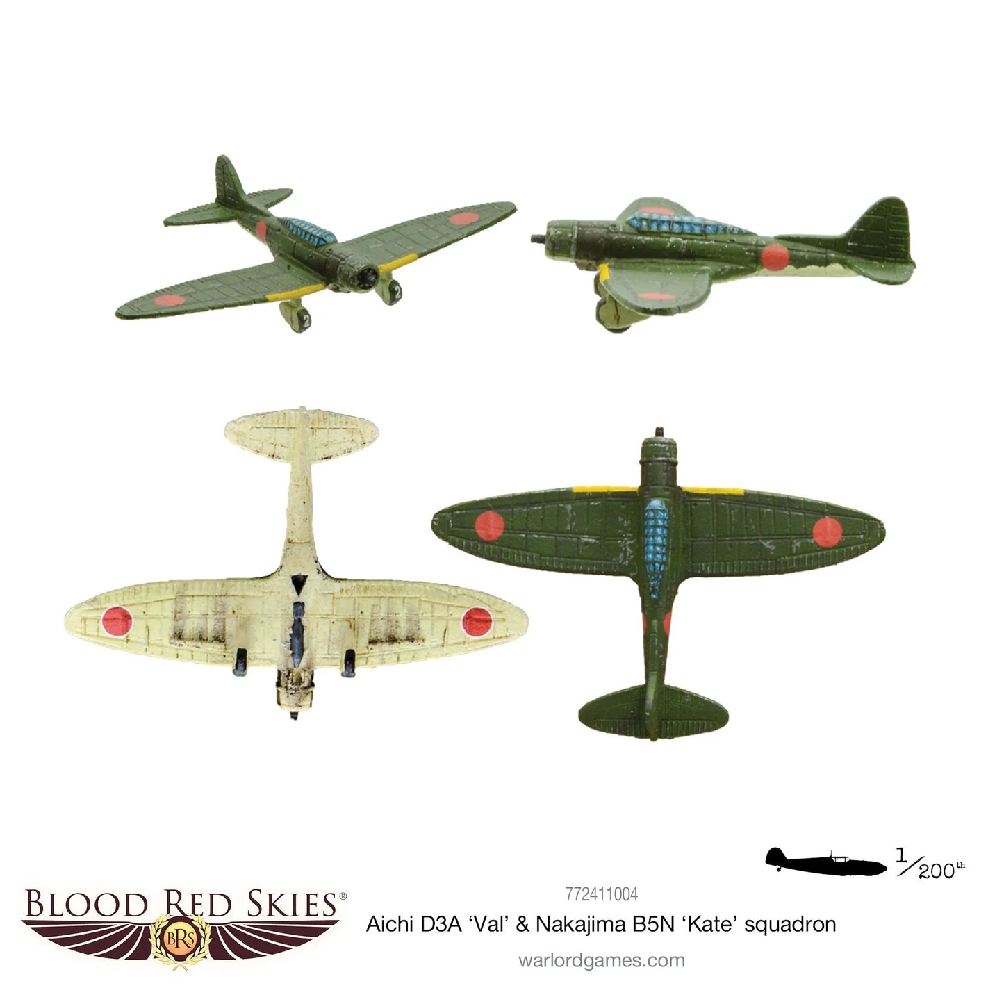 Blood Red Skies Aichi D3A 'Val' & Nakajima B5N 'Kate' squadron